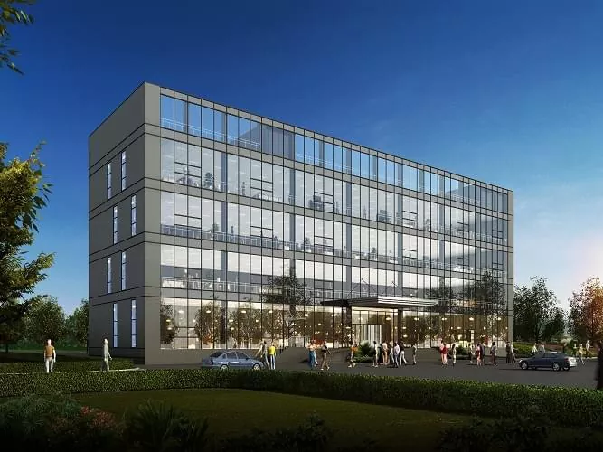 Заманбап Prefabriced Steel Office Building